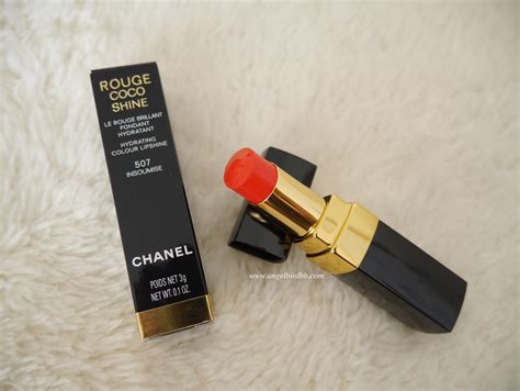 chanel coco shine 507 insoumise|Chanel rouge coco shine.